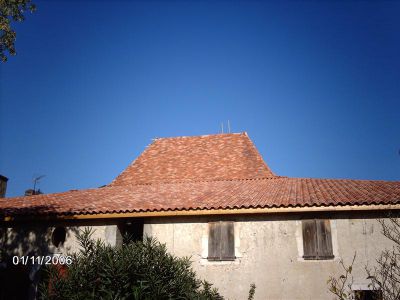 Rénovation de la dépendance du château d’Escos.