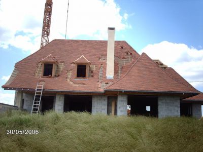 Maison individuelle en tuiles picon près d’Orthez